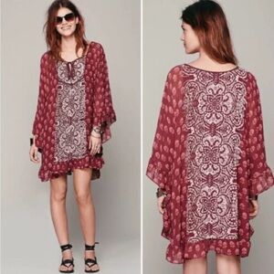 Free Peoplee ‘Marla Dreams’ Boho Minidresss Size S